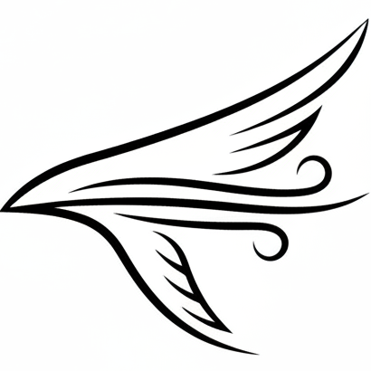 noir seulement trait assez fin